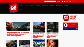 What Raizesfm.com.br website looked like in 2020 (3 years ago)