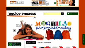 What Regalos-empresa.es website looked like in 2020 (3 years ago)