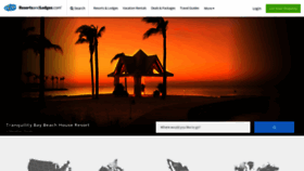 What Resortsandlodges.com website looked like in 2020 (3 years ago)