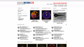 What Russian-records.com website looked like in 2020 (3 years ago)