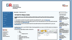 What Ribboncreator2010.de website looked like in 2020 (3 years ago)