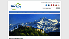 What Romaniatourism.com website looked like in 2020 (3 years ago)