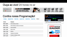 What Radiosertaneja.net website looked like in 2020 (3 years ago)