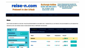 What Reise-n.com website looked like in 2020 (3 years ago)