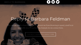 What Replytobarbara.com website looked like in 2020 (3 years ago)