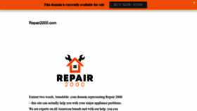 What Repair2000.com website looked like in 2020 (3 years ago)