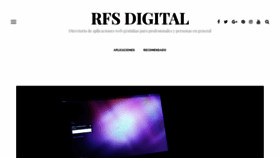 What Rfsdigital.com website looked like in 2020 (3 years ago)