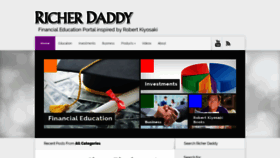 What Richerdaddy.com website looked like in 2020 (3 years ago)