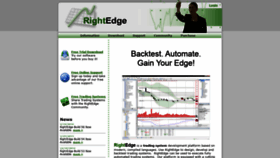 What Rightedgesystems.com website looked like in 2020 (3 years ago)