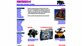 What Robotbooks.com website looked like in 2020 (3 years ago)