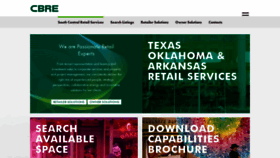 What Retailtxok.cbre.us website looked like in 2020 (3 years ago)