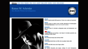What Rainermschroeder.com website looked like in 2020 (3 years ago)