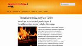 What Riscaldamentoalegna.it website looked like in 2020 (3 years ago)