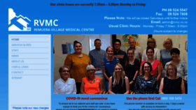 What Rvmc.co.nz website looked like in 2020 (3 years ago)