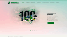 What R-emonet.ch website looked like in 2020 (3 years ago)
