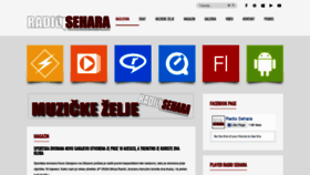 What Radiosehara.net website looked like in 2020 (3 years ago)