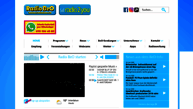 What Radiobeo.ch website looked like in 2020 (3 years ago)