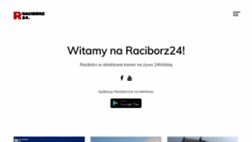 What Raciborz24.pl website looked like in 2020 (3 years ago)