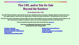 What Rainbowcrystal.com website looked like in 2020 (3 years ago)