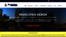 What Revolutiondesign.biz website looked like in 2020 (3 years ago)