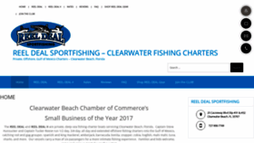 What Reeldealsportfishing.com website looked like in 2020 (3 years ago)