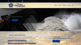 What Rashmiinternational.com website looked like in 2020 (3 years ago)