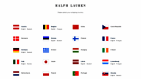 What Ralphlauren.eu website looked like in 2020 (3 years ago)