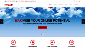 What Red-tie.com website looked like in 2020 (3 years ago)