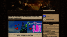 What Runepoli.org website looked like in 2020 (3 years ago)
