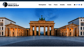 What Rechtsanwalt-gessner-berlin.de website looked like in 2020 (3 years ago)