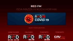 What Redfm.ca website looked like in 2020 (5 years ago)