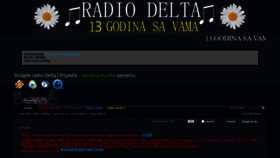 What Radio-delta.com website looked like in 2020 (3 years ago)
