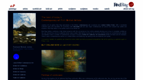 What Redraggallery.co.uk website looked like in 2020 (6 years ago)