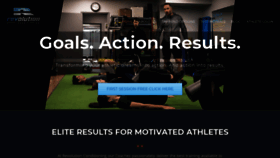 What Revolutionconditioning.com website looked like in 2020 (3 years ago)