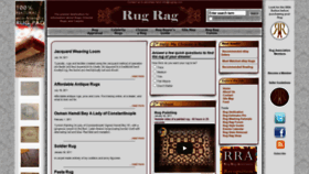 What Rugrag.com website looked like in 2020 (3 years ago)