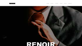 What Renoirclothes.com website looked like in 2020 (3 years ago)