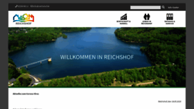 What Reichshof.org website looked like in 2020 (3 years ago)