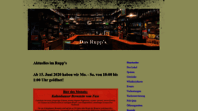 What Rupps.at website looked like in 2020 (3 years ago)