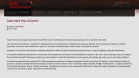 What Red-house.ro website looked like in 2020 (3 years ago)