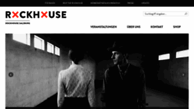 What Rockhouse.at website looked like in 2020 (3 years ago)