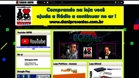 What Radio80fm.com.br website looked like in 2020 (3 years ago)
