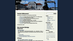 What Rtiesler.de website looked like in 2020 (3 years ago)