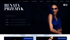 What Renataprzemyk.art.pl website looked like in 2020 (3 years ago)