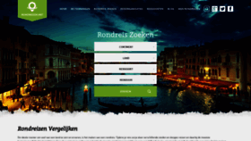 What Rondreizen.net website looked like in 2020 (3 years ago)