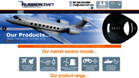 What Rubbercraft.com website looked like in 2020 (3 years ago)