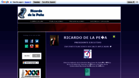 What Ricartur.com website looked like in 2020 (3 years ago)