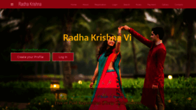 What Radhakrushna.com website looked like in 2020 (3 years ago)