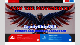 What Readyshipusa.com website looked like in 2020 (3 years ago)