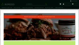 What Rimoco.de website looked like in 2020 (6 years ago)