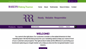 What Raelynmarketing.com website looked like in 2020 (3 years ago)